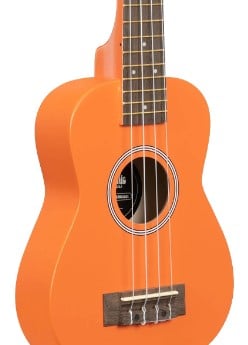 Kala Ukamml Ukelele Soprano Ukadelic Naranja UKAMML
