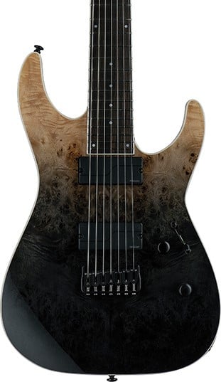 LTD M-1007 HT Black Fade Guitarra Eléctrica M-1007 HT BPBLKFD