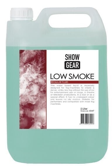 Showgear Low Smoke Fluid 5 Litros 60647. Liquido Humo Low Smoke Fluid 5 Litros
