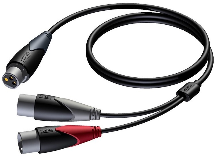 Procab CLA735-1-5 Cable Doble xlr a xlr 1.5M null