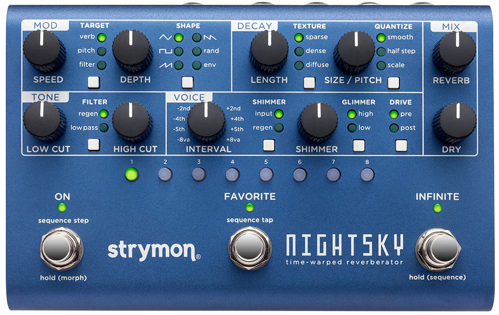 Strymon Reverb Nightsky Reverb Nightsky