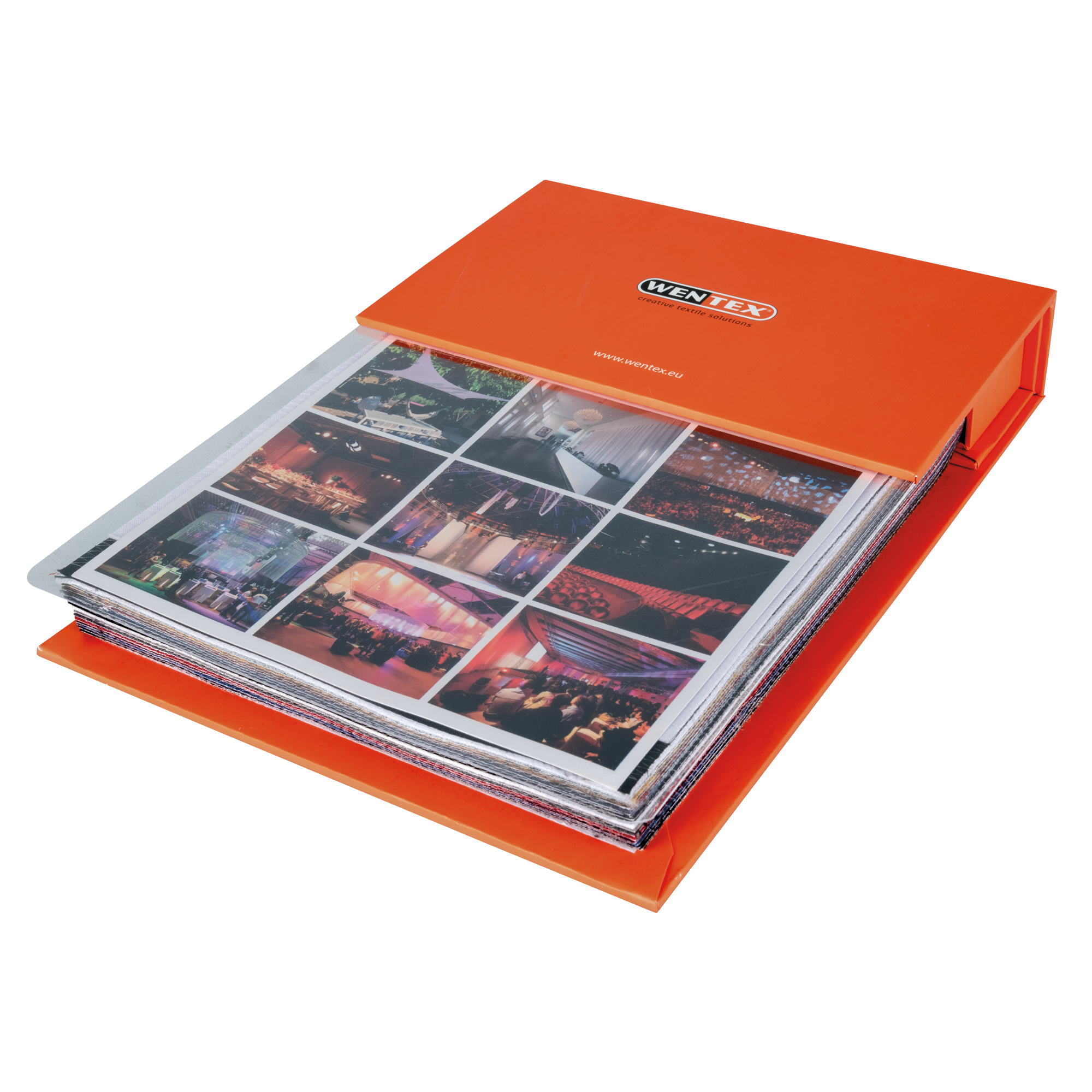 WENTEX Libro de muestras de tejidos 21 muestras de tejidos 97635