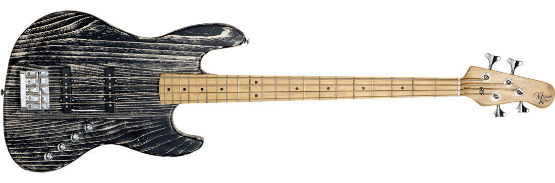 Michael Kelly MKO4OBKMRC ELEMENT OP Bajo 4 cuerdas Transparent Black MKO4OBKMRC