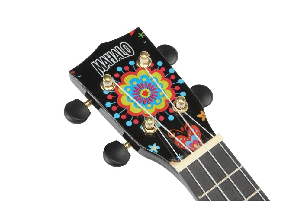 Mahalo Ma1Skbk - Ukulele Soprano Negro Art Series Skull Mex MA1SKBK