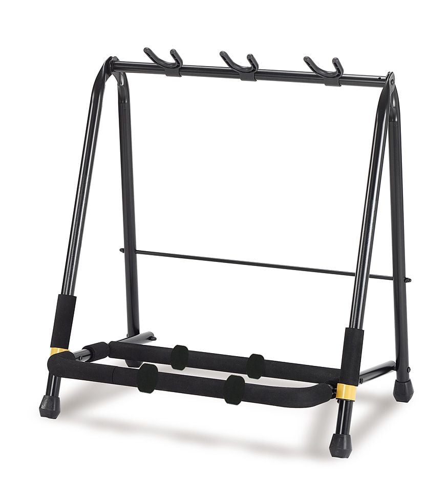 Hercules GS523B Soporte suelo para 3 Guitarras o Bajos GS523B