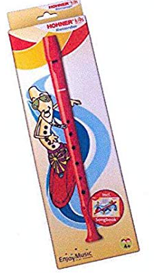 Hohner K95086 Flauta Kids Roja C/Libreto K95086