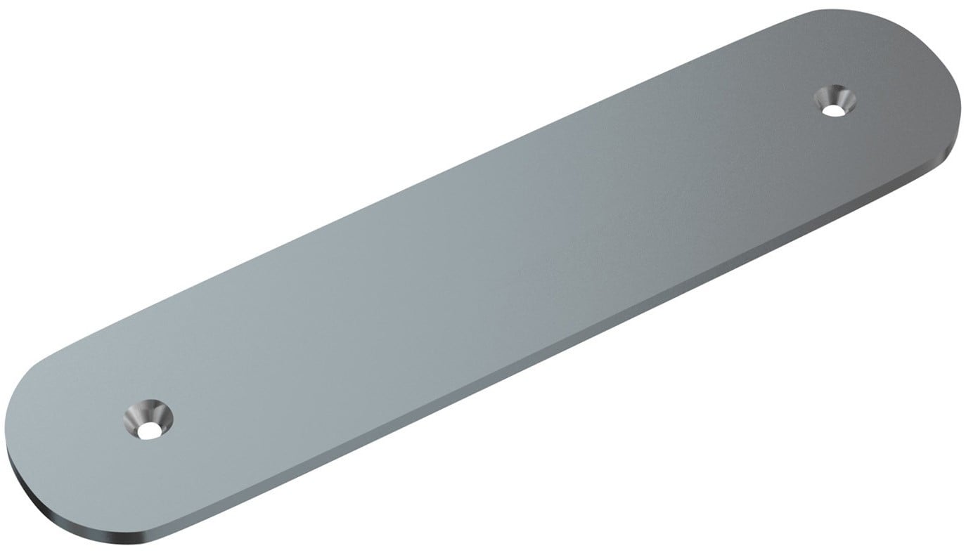 Beamz P32 Placa Base Duo Plateado P-32 Placa Base Duo Plateado