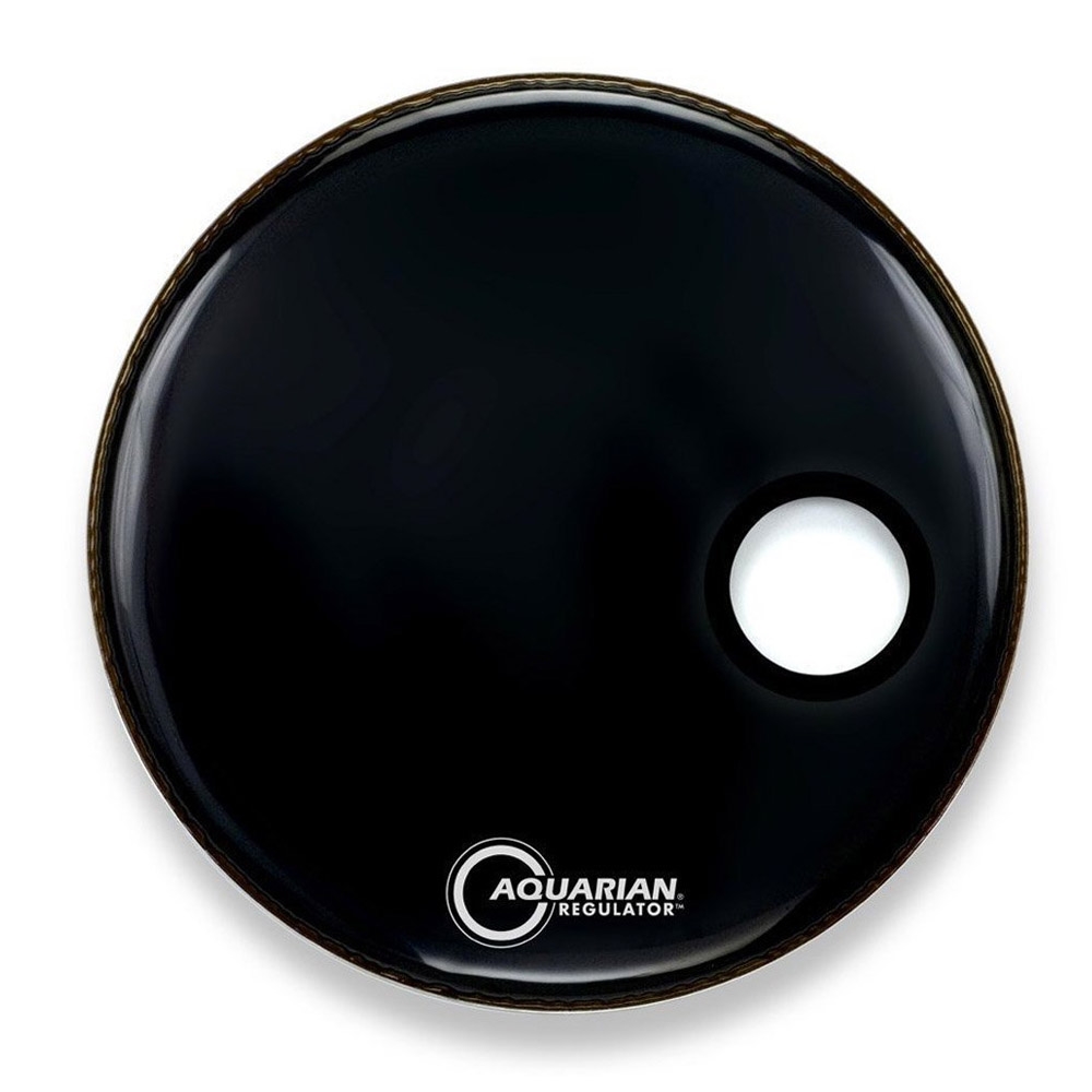 Aquarian Drumheads RSM18BK Regulator 18 Pulgadas Parche Bombo RSM18BK