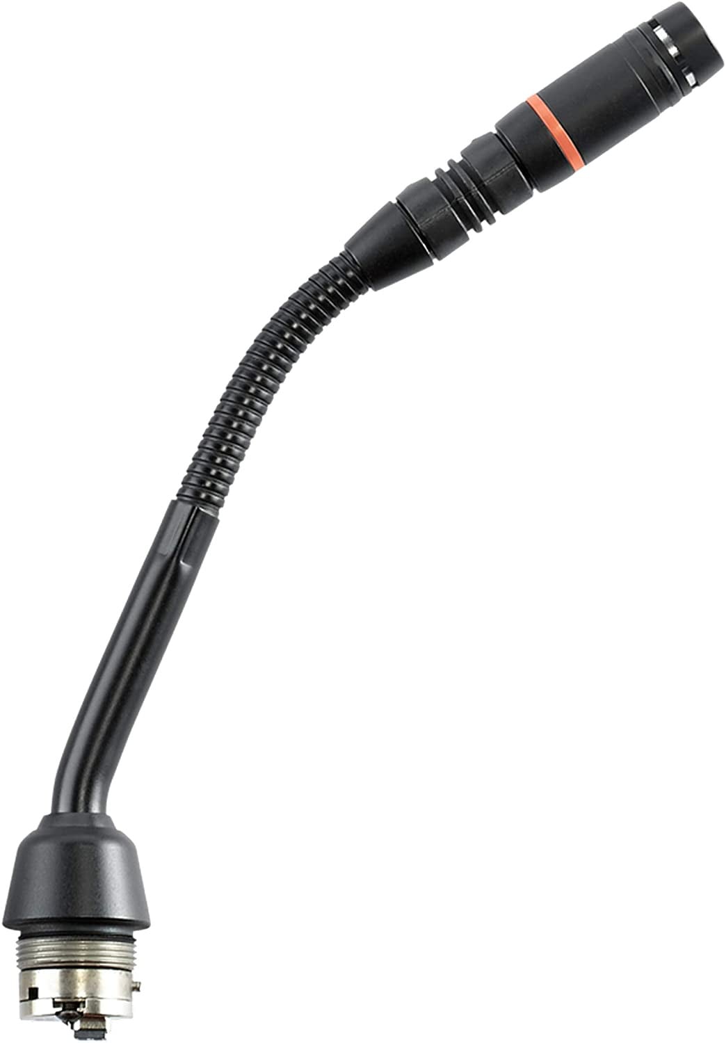 SHURE MX405RLP/S Micrófono Flexo 15cm Anillo Rojo Supercardioide Sin Previo. Negro MX405RLP/S