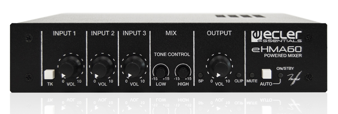 Ecler eHMA60 Amplificador-Mezclador 60W eHMA60