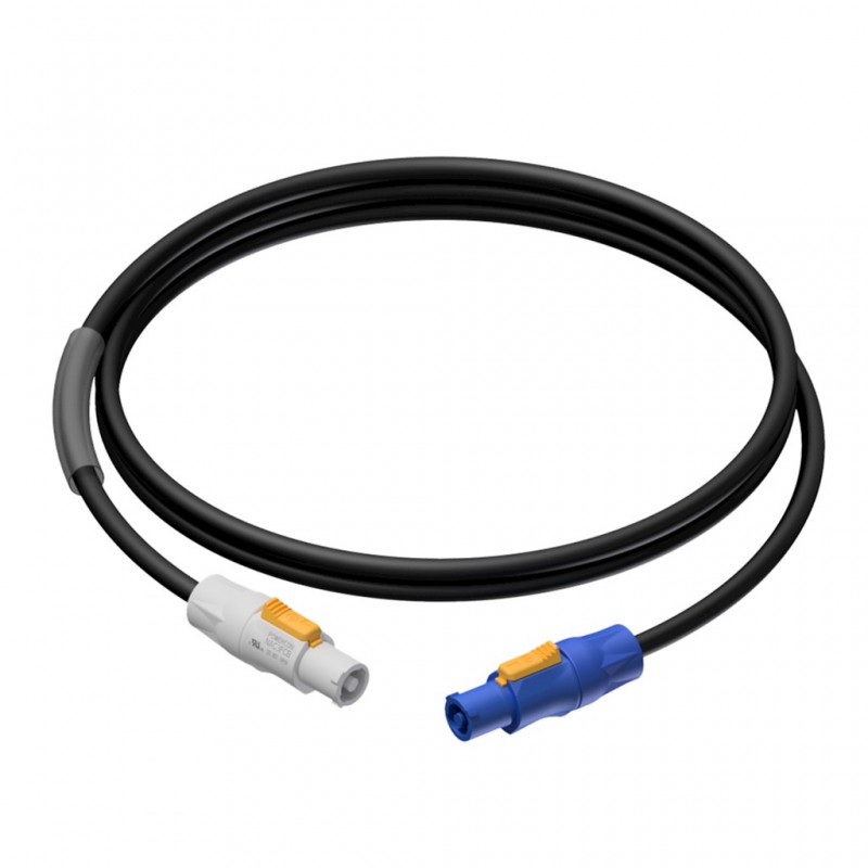 PROCAB Cable Alimentación Conectores Neutrik 3 metros Cable Alimentación Conectores Neutrik 3 metros