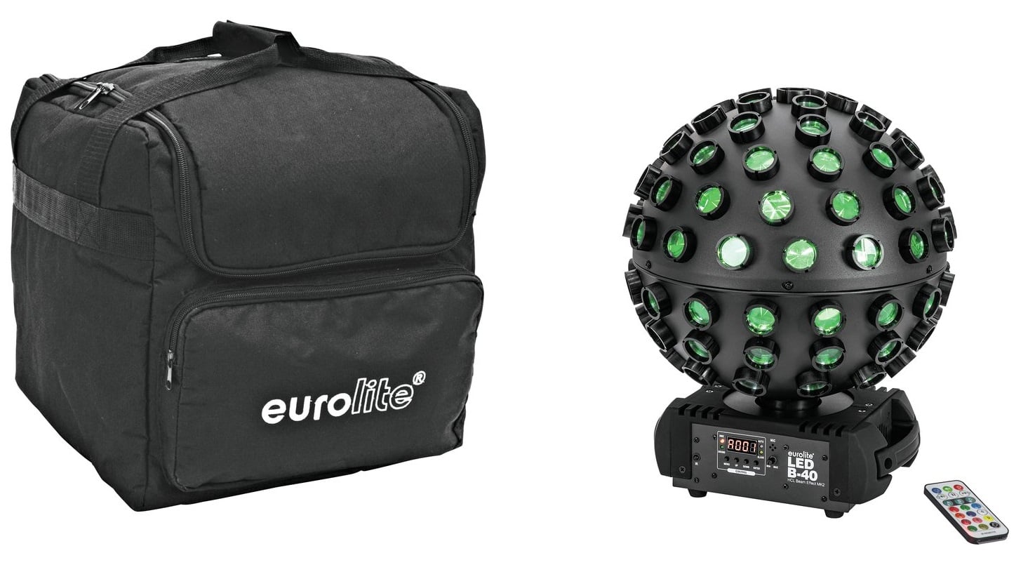 Eurolite Set LED B-40 HCL MK2 + Soft Bag Set LED B-40 HCL MK2 + Soft Bag