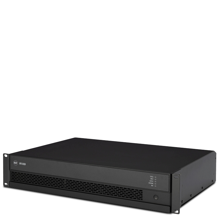 RCF KPS 802D Amplificador 2 Canales DSP & Dante KPS 802D