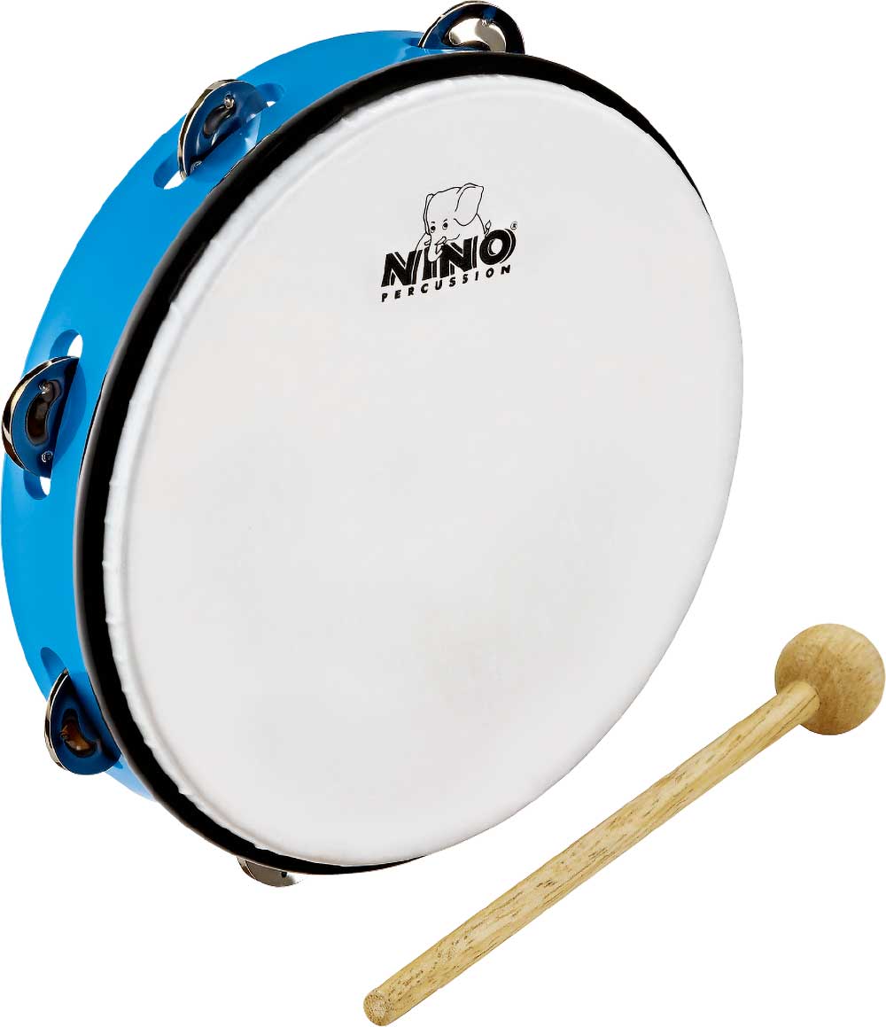 Nino Percussion Pandero 10\' Sonajas Nino24Sb NINO24SB