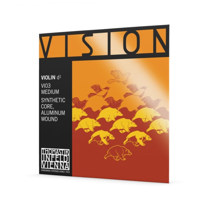 Thomastik Cuerda de violín Vision 3ª Re Medium ACCOVIVI334