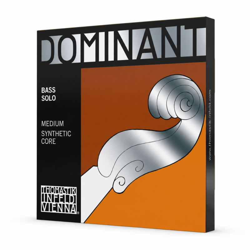 Thomastik Juego de cuerdas de contrabajo Dominant Soloist Medium ACCCBDOMSJ