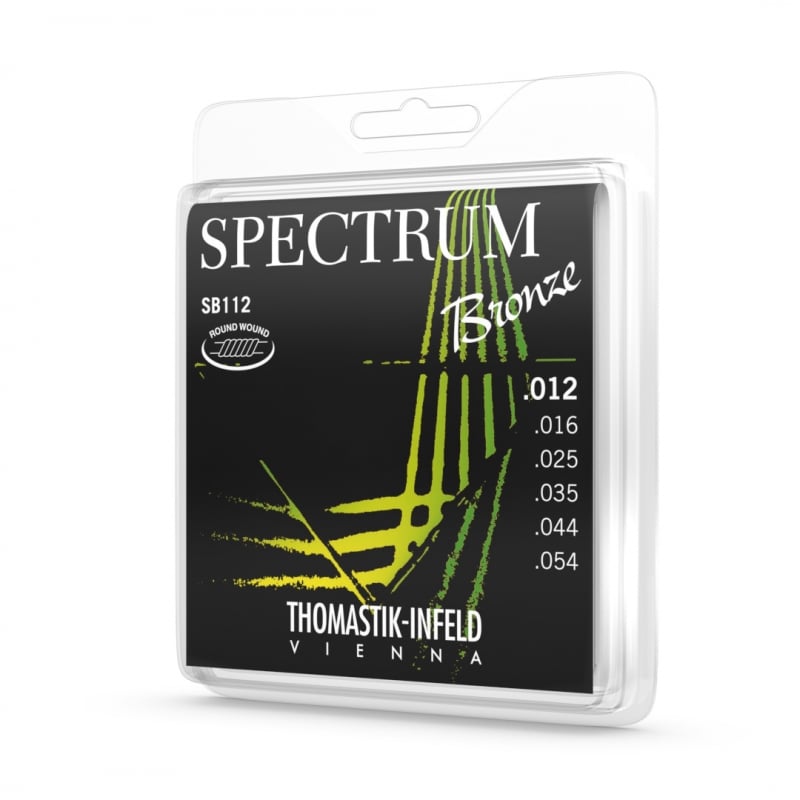 Thomastik Juego de cuerdas guitarra acústica Spectrum Bronze Medium Light SB11 ACCOGTSBSB112J