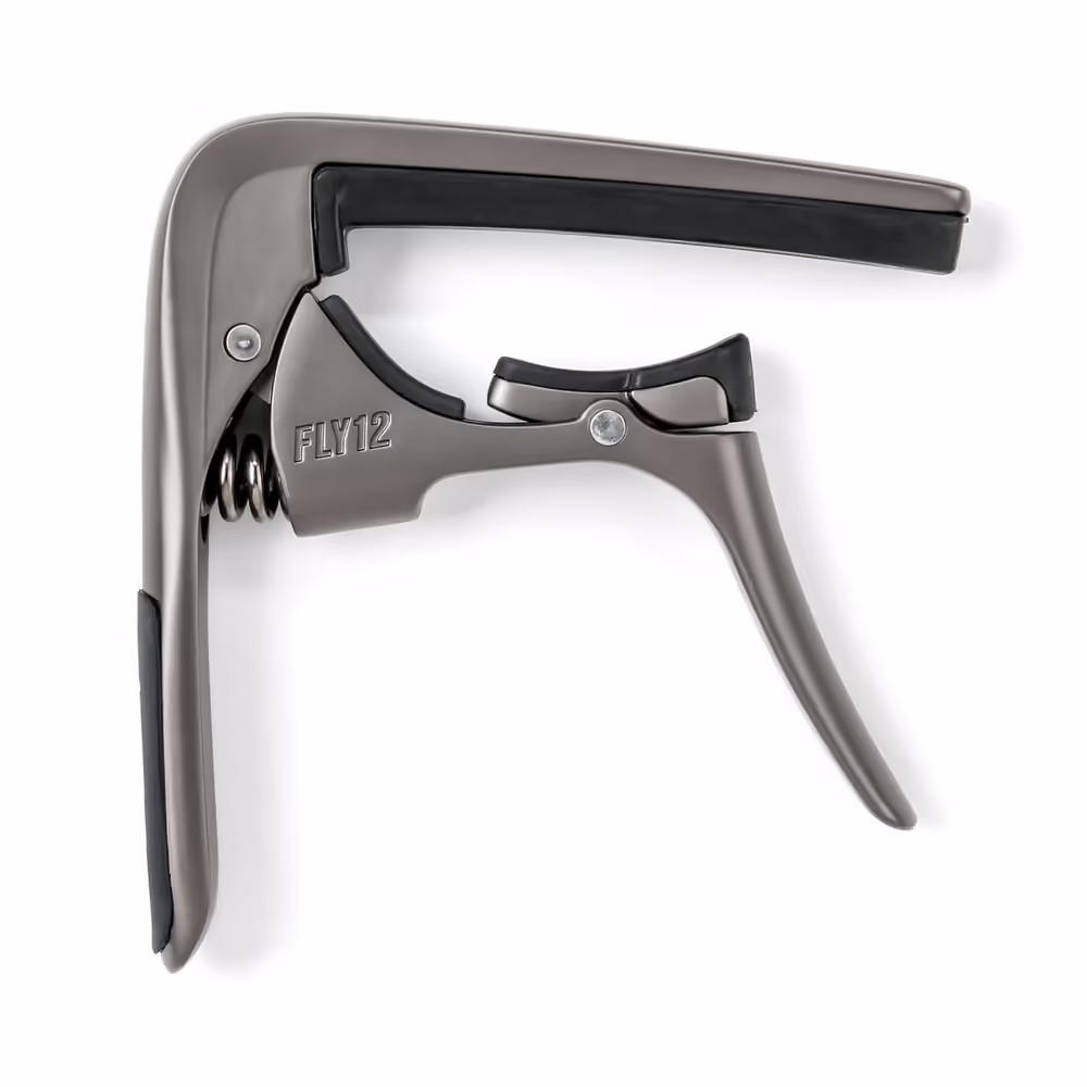 Dunlop Cejilla Dunlop Trigger Fly? (12 St) - Gun Metal ADU66CGM