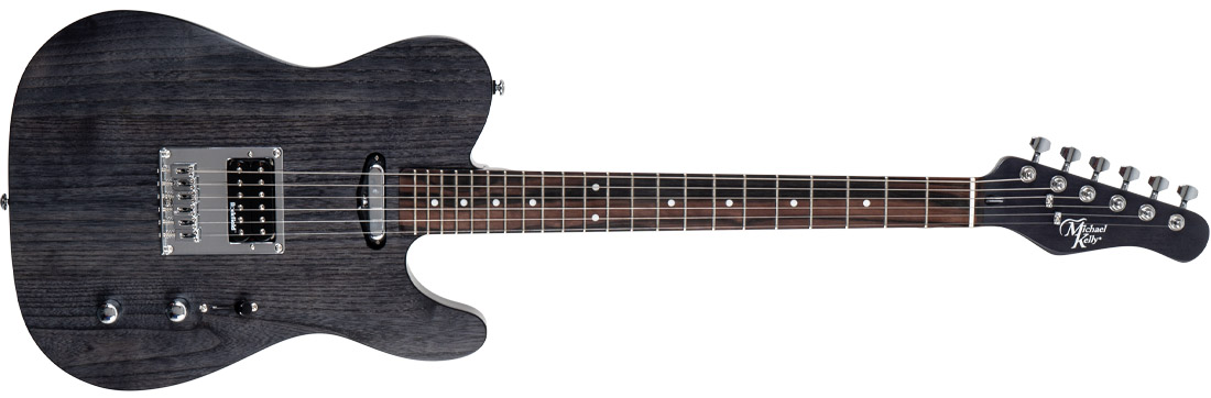 Michael Kelly MK54OBKERO 1954OP Guitarra eléctrica Faded Black open pore 10023927