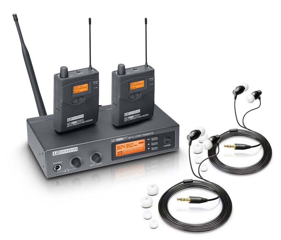 LD SYSTEMS MEI 1000 G2 BUNDLE.Sistema de Monitorización MEI 1000 G2 BUNDLE
