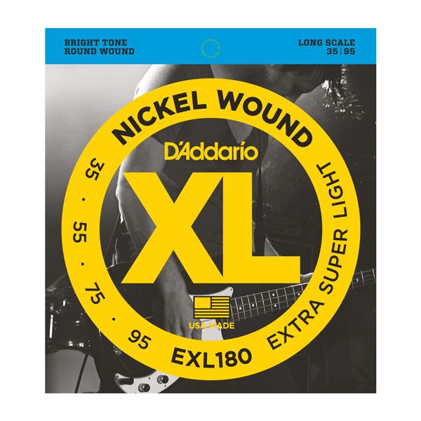 D´addario EXL180 Super Light para Bajo EXL180
