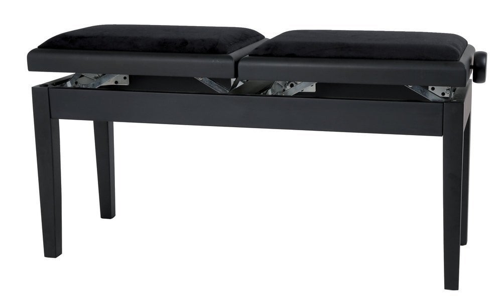 GEWA 130210 Banqueta de Piano Deluxe Double Negro Brillante 130210