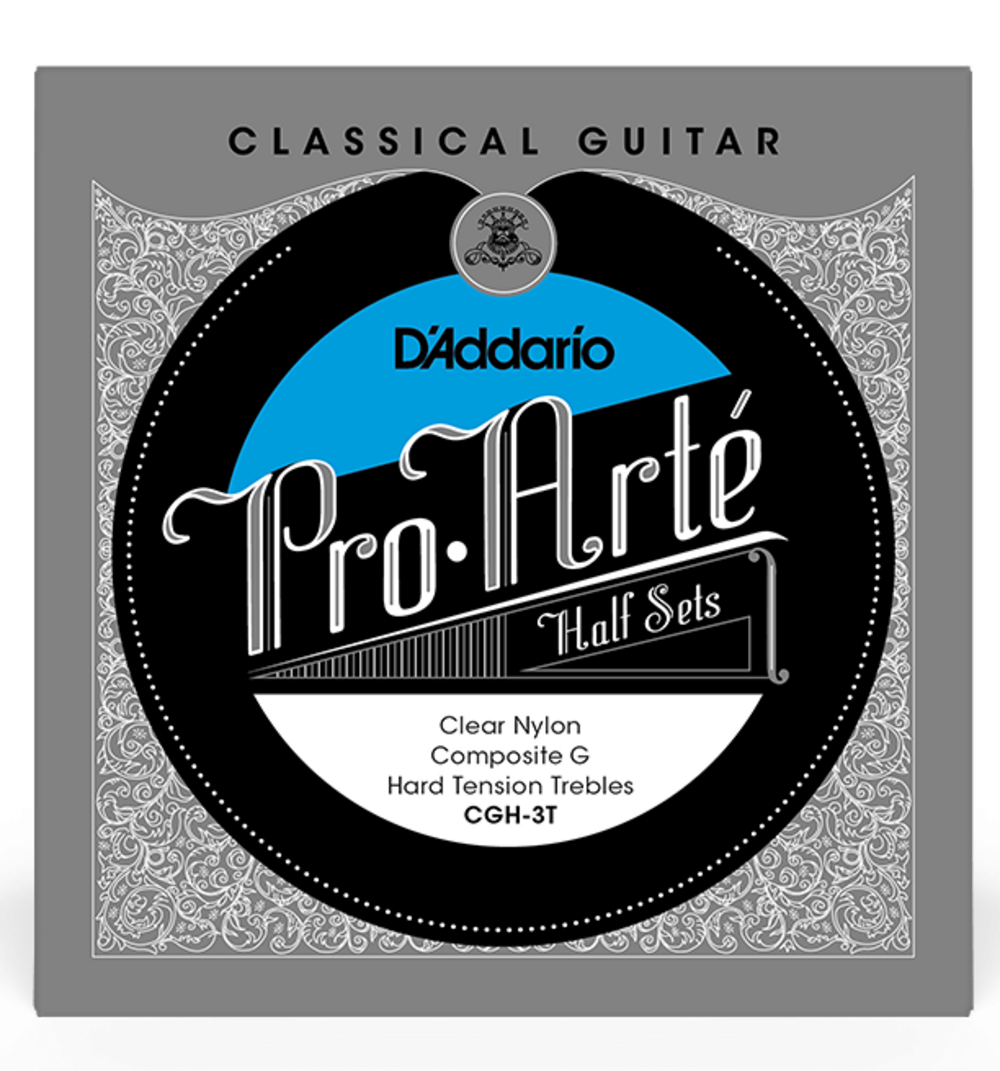 D Addario CGH-3T Cuerda Clásica Medio Conjunto de Agudos de Tensión Dura CGH-3T
