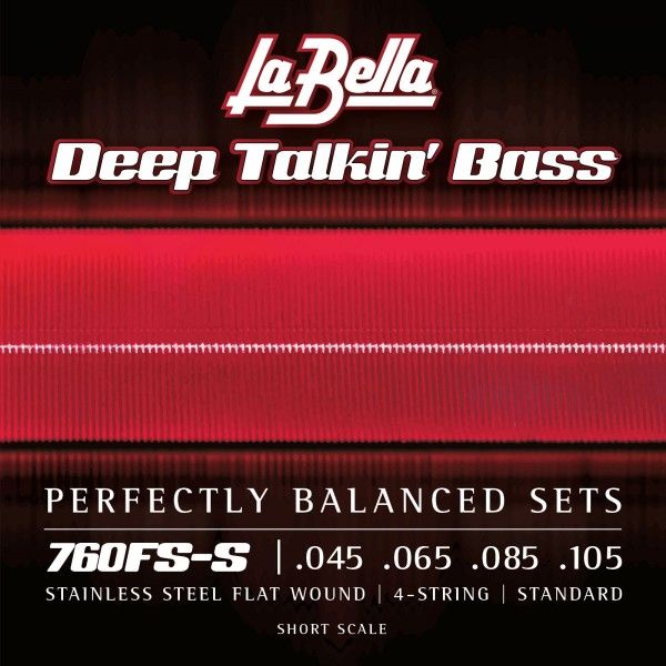 La Bella 760FSS Juego De Cuerdas Para Bajo Eléctrico Deep Talkin´Short Scale 045-105 760FSS