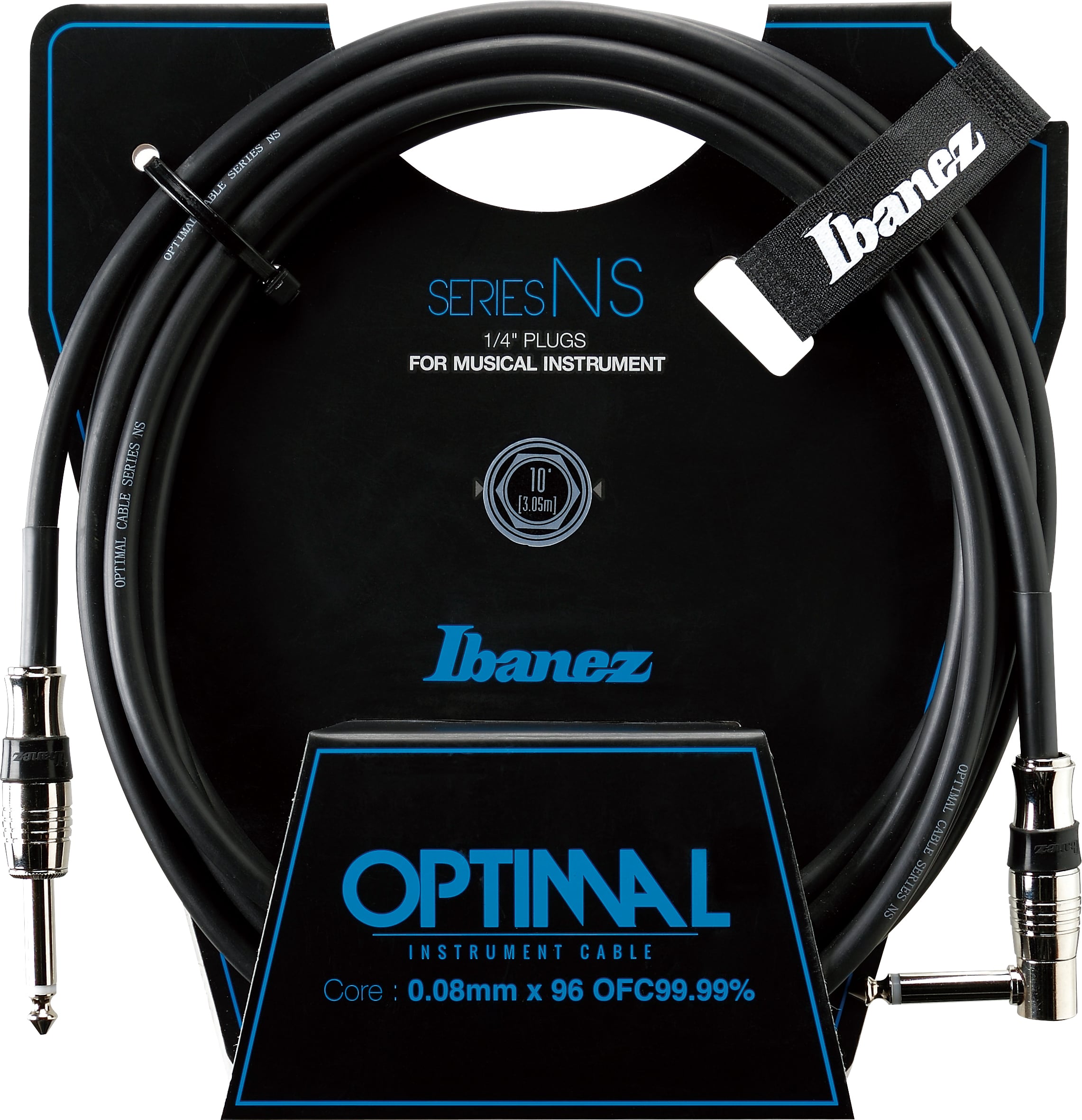 Ibanez Optimal NS10L Cable Guitarra Acodado 3 metros NS10L