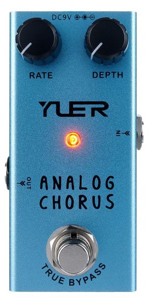 YUER ANALOG CHORUS Pedal de efectos para guitarra eléctrica ANALOG CHORUS