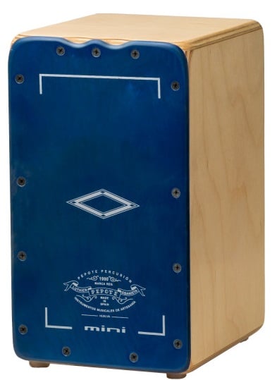 Pepote Pepillo Tapa Azul ( 2 a 5 Años ) Cajón Flamenco Pepillo Tapa Azul