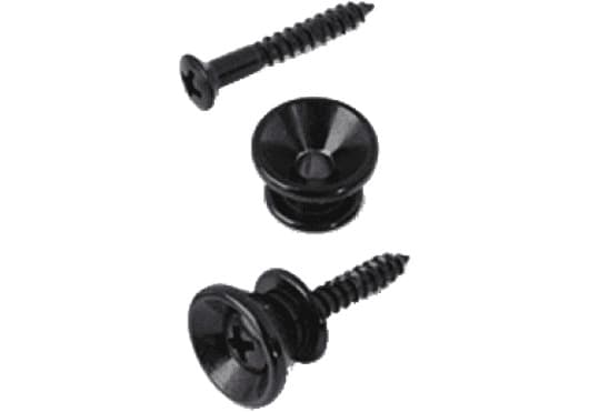 Yellow Parts Pack de 2 soportes de sujección para correas válido para guitarras de ADIEZ1399B