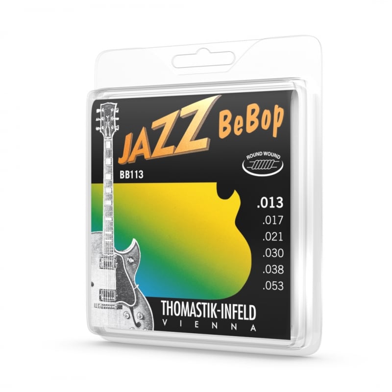Thomastik Juego de cuerdas guitarra Jazz Bebop BB113 Medium Light BB113 ACCOGTJBBB113J