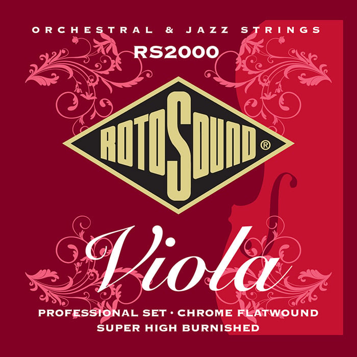 Rotosound Juego De Cuerdas Para Viola RS2000