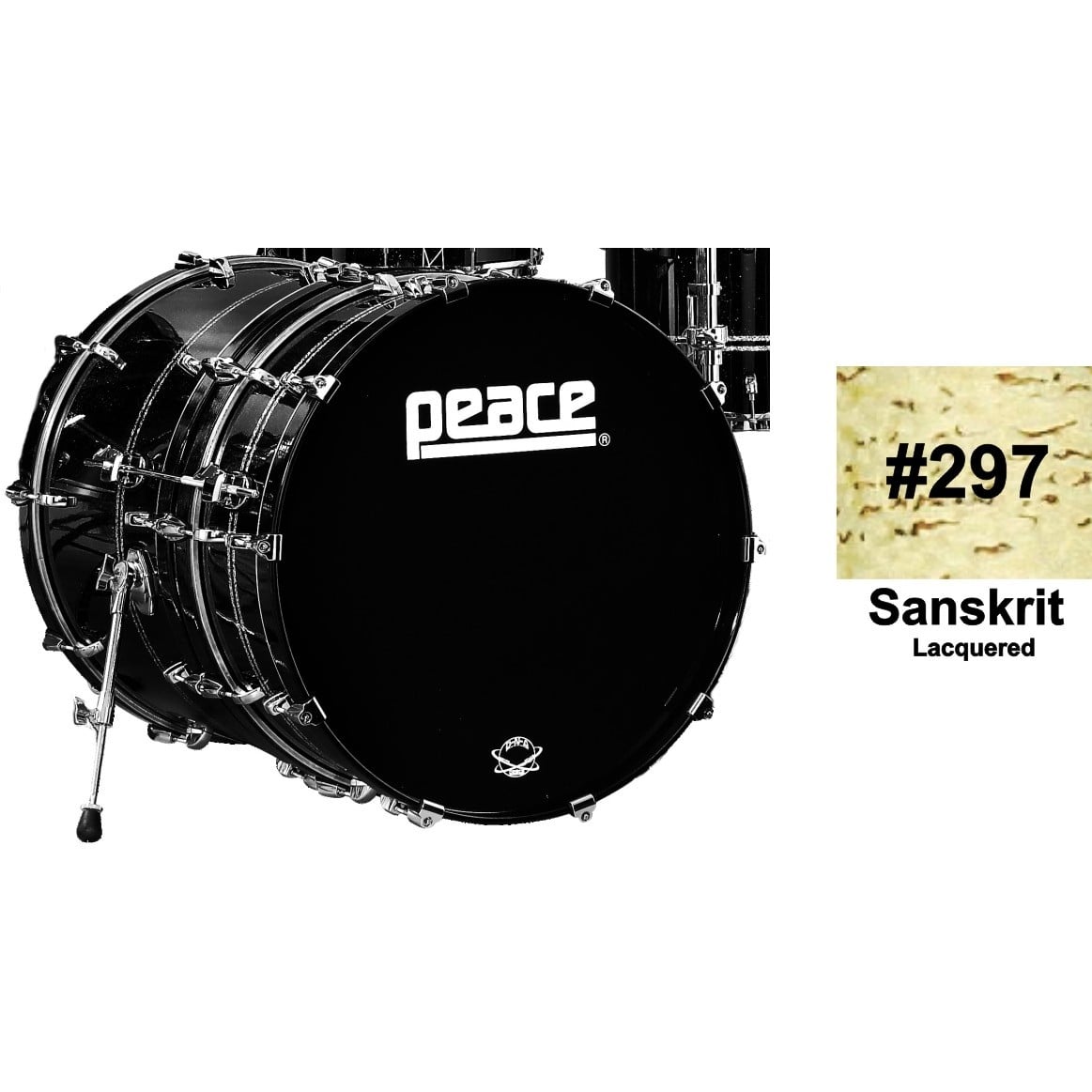Peace DP-DNA2208SUB#297 Subwoofer de bombo de 22x8 DP-DNA2208SUB#297