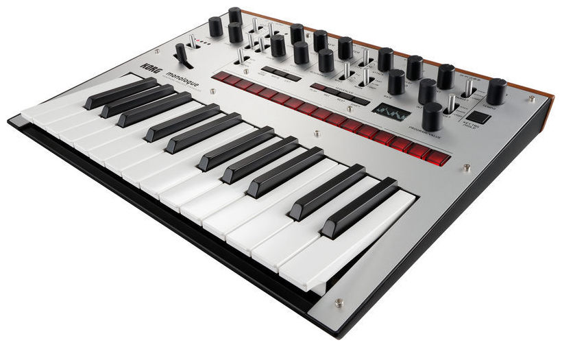 Korg Monologue Silver Sintetizador Analógico Monologue Silver