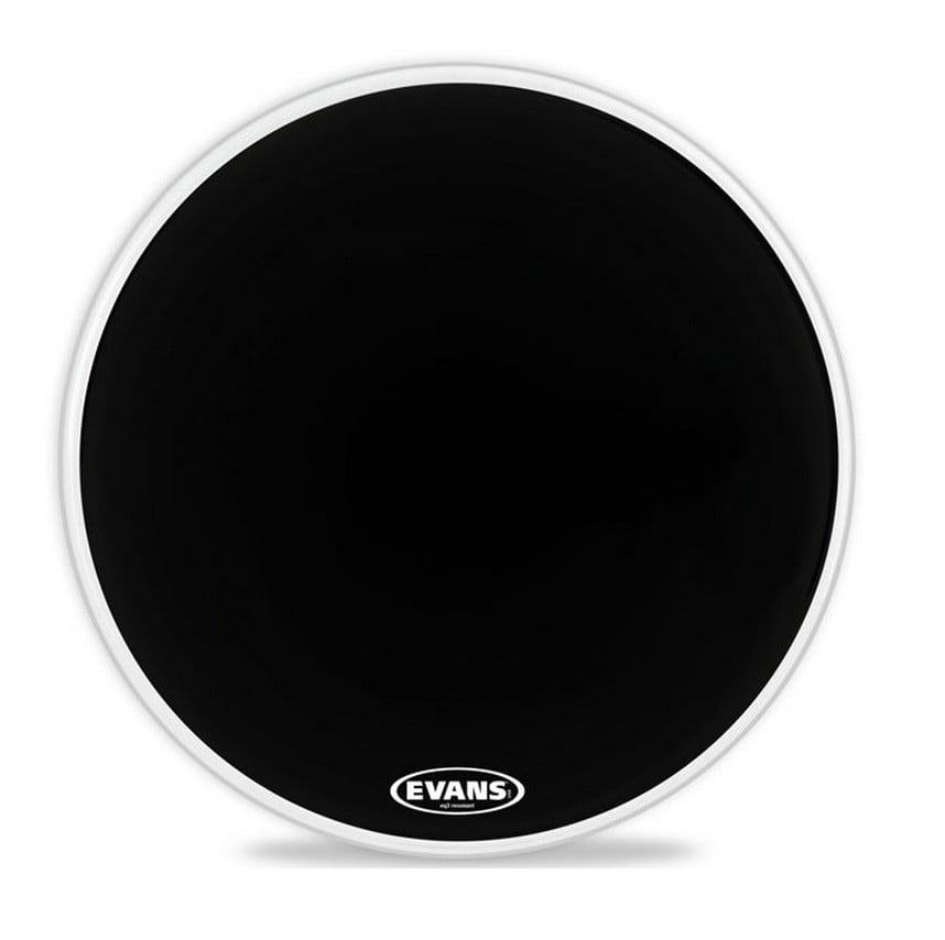 Evans BD22RB-NP, Parche, 22", 1 Capa, Superficie Lisa, Para Bombo, Acabado Negro BD22RB-NP