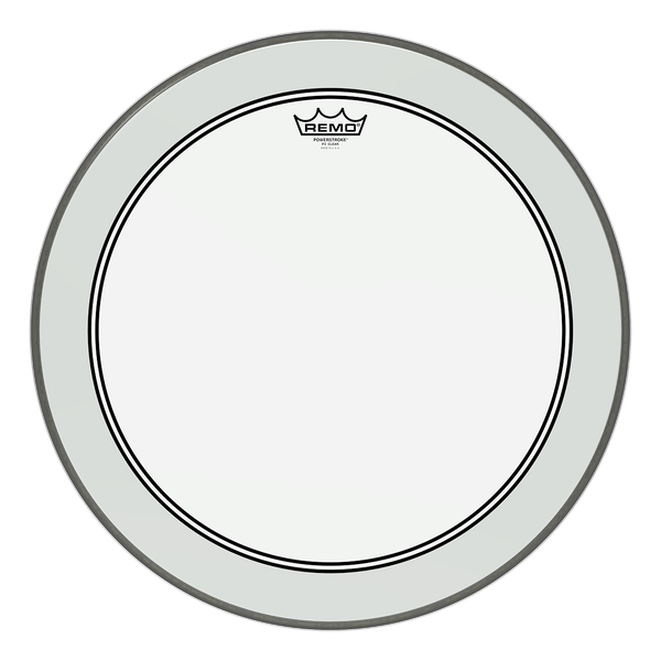 Remo 18" Powerstroke 3 Clear P3-0318-BP 18" Powerstroke 3 Clear
