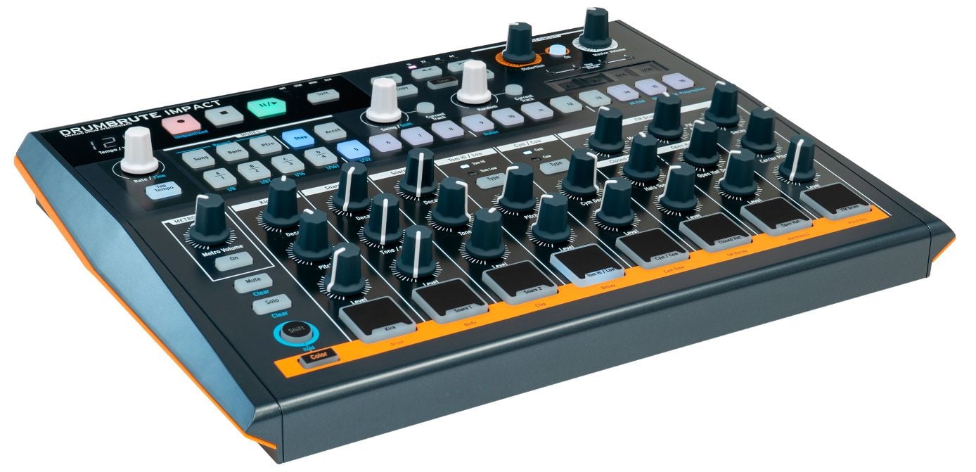 Arturia DrumBrute Impact Sintetizador Caja de Ritmos Analógica DrumBrute Impact