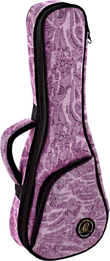 Ortega OUB-SO-PUJ Funda para Ukelele Soprano OUB-SO-PUJ