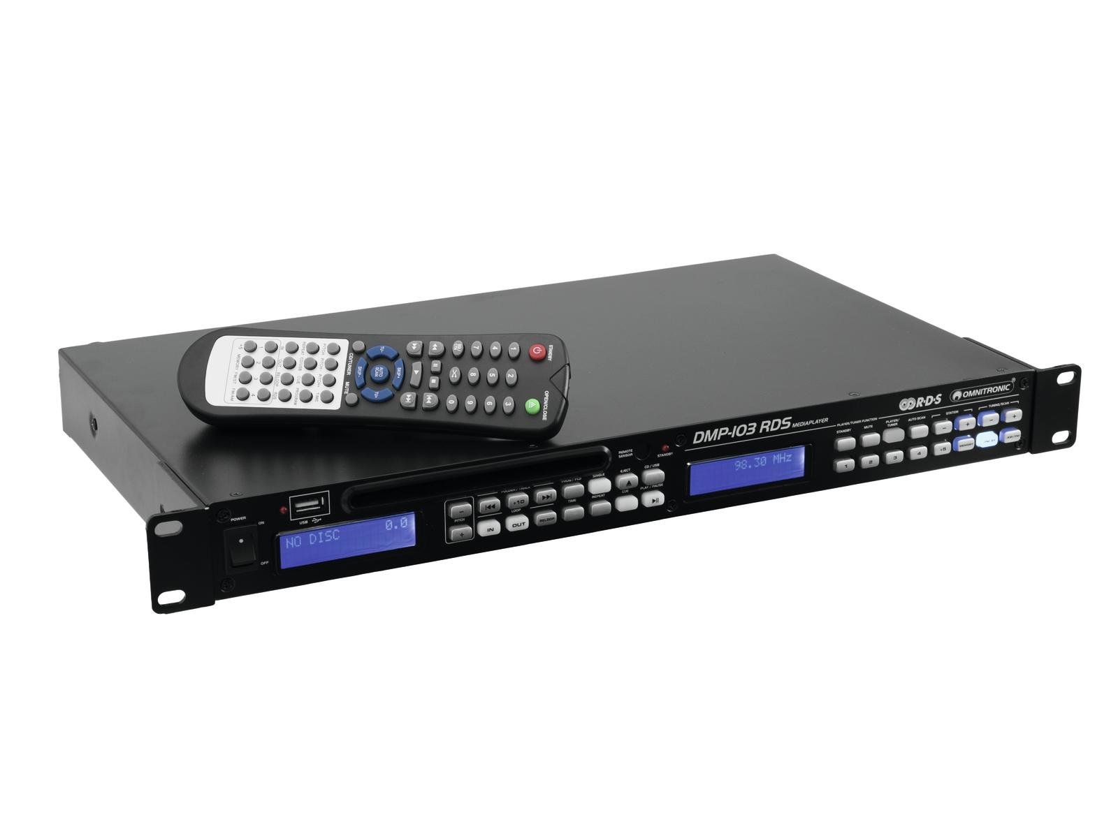 Omnitronic DMP-103RDS Media Player DMP-103RDS