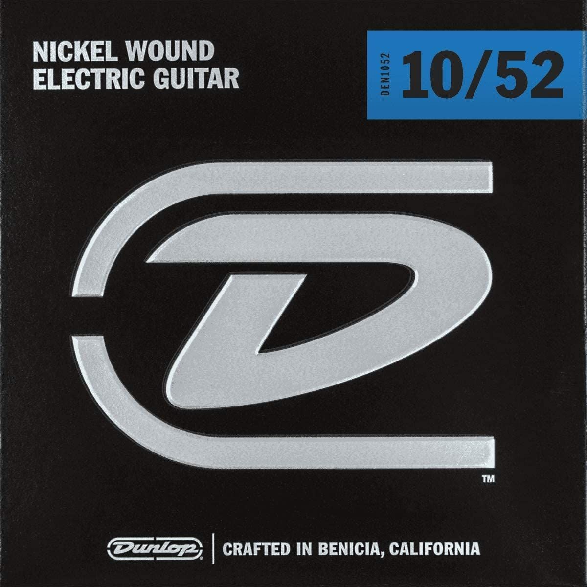 Dunlop DEN1052 Juego Cuerdas Guitarra Electrica Nickel Light Heavy 10-52 DEN1052
