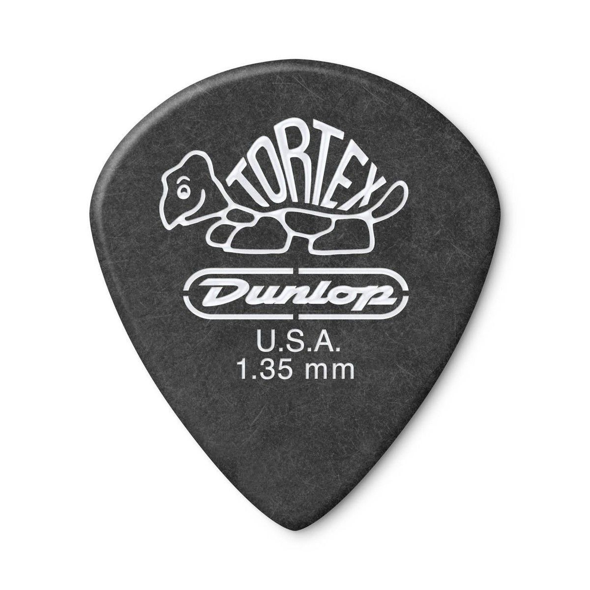 Dunlop Tortex Pitch Black Jazz III de 1,35 mm Pack 12 Un. 482P135