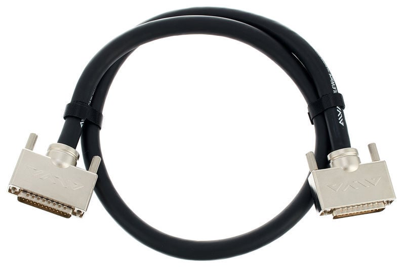 ALVA ANA25T-25T PRO5 Cable multicanal analógico DSub 25 macho a DSub 25 macho 5 metros ANA25T-25TPRO5