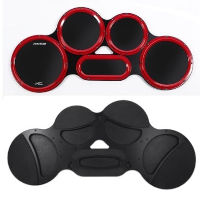 Ahead AHCTPBK S-Hoop Chaves Tenor Pad, 4/5/6 Combination w/BLACK Gum - Pad de prácticas. AHCTPBK S-Hoop Chaves Tenor Pad, 4/5/6 Combination