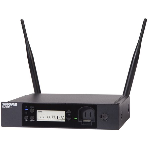 Shure GLXD4R+ Z4 Receptor Inalámbrico Digital GLXD+ 2.4 & 5GHz Enracable GLXD4R+ Z4