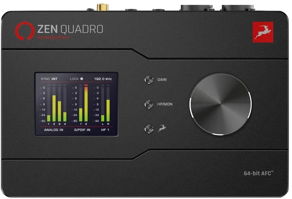 Antelope Audio Zen Quadro Synergy Core Interfaz Audio Zen Quadro Synergy Core