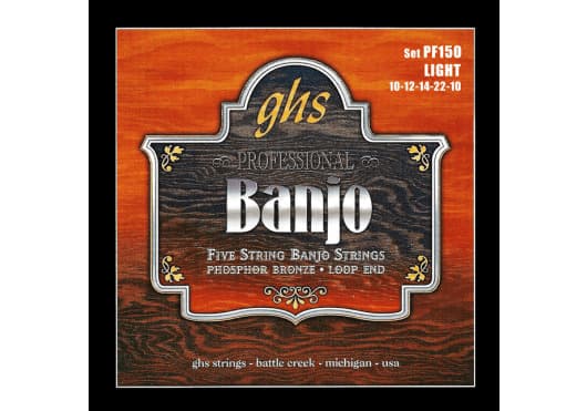 GHS Juego Mandolina Phosphor Bronze (5 St) Light CGHPF150