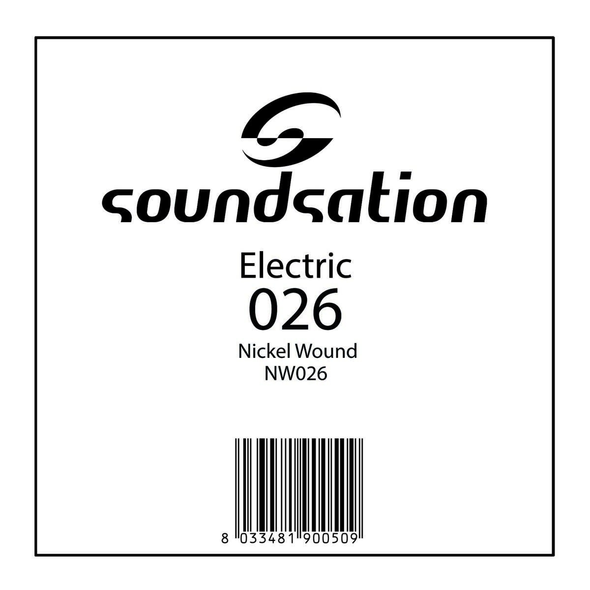 Soundsation Cuerdas para guitarra eléctrica NW026 serie SE - 0.26 NW026