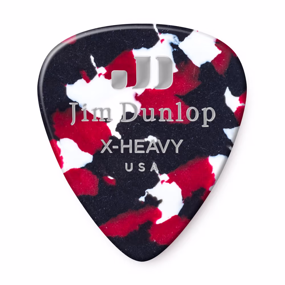 Dunlop Pack 72 Púas Genuine Celluloid Classic Confetti - X Heavy ADU483R06EXH
